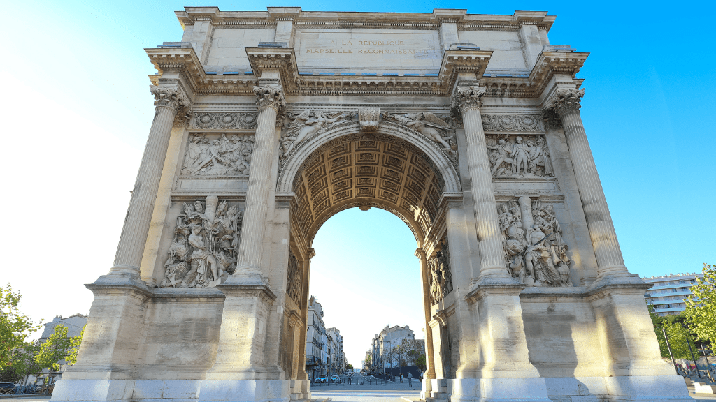 Łuk triumfalny Porte Royale w Marsylii Łuk triumfalny Porte Royale w Marsylii