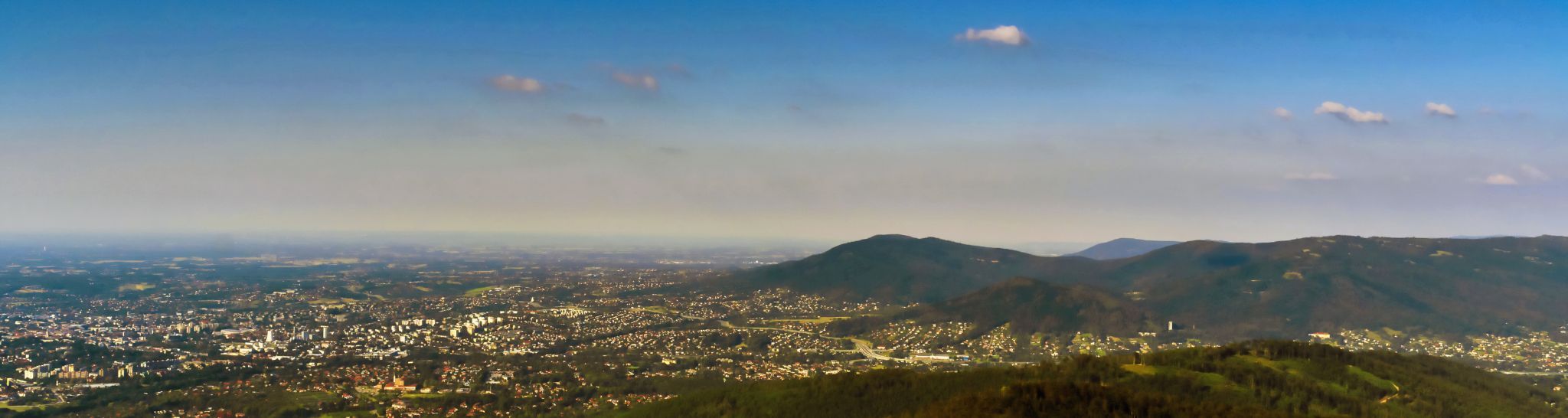 Panorama Bielsko-Biała zdjęcie: panorama Bielsko-Biała