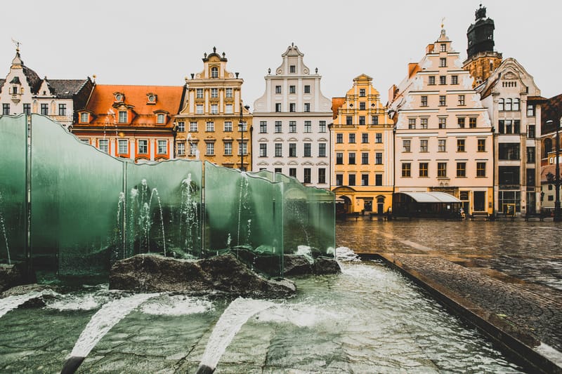 Wrocław_Plac Solny Grafika: Wrocław_Plac Solny