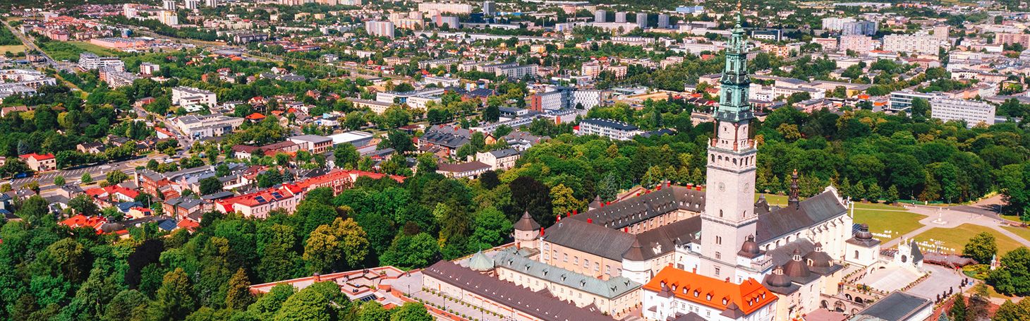Atrakcje w Częstochowie – odkryj najlepsze miejsca i zabytki do zwiedzania Panorama Częstochowy