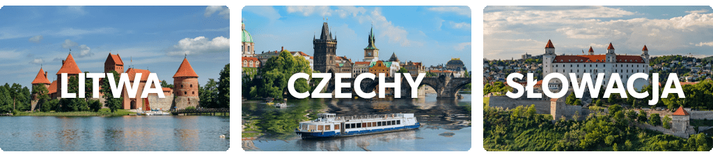 Pociągiem po Europie Wilno / Praga / Bratysława