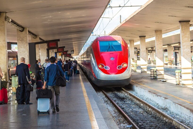 Pociąg Frecciargento Frecciargento - pociągi we Włoszech