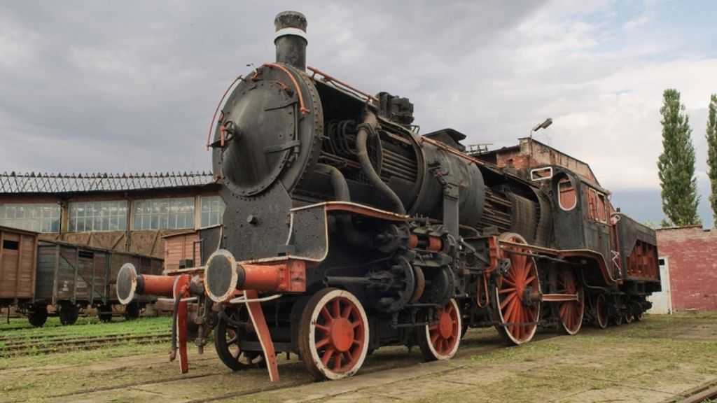 Historia transportu kolejowego Stara lokomotywa