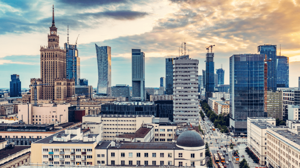 Promobilet – czym jest i jak działa? Panorama centrum Warszawy