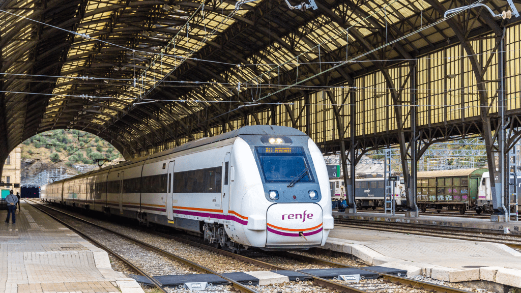 Renfe rozkład jazdy rodzina w pociągu
