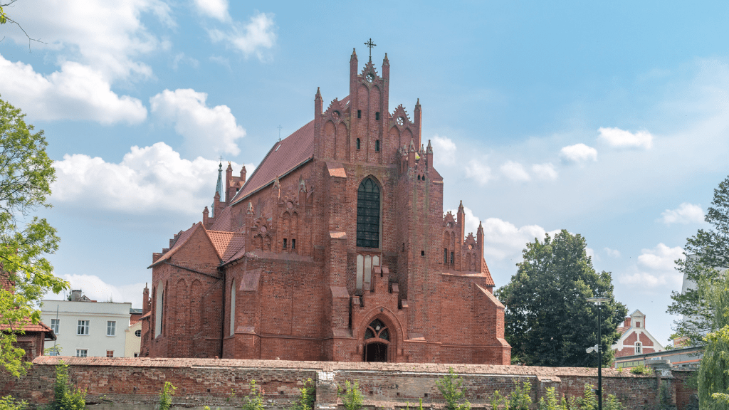 City break z Gdańska pociągiem Kościół w Starogardzie Gdańskim