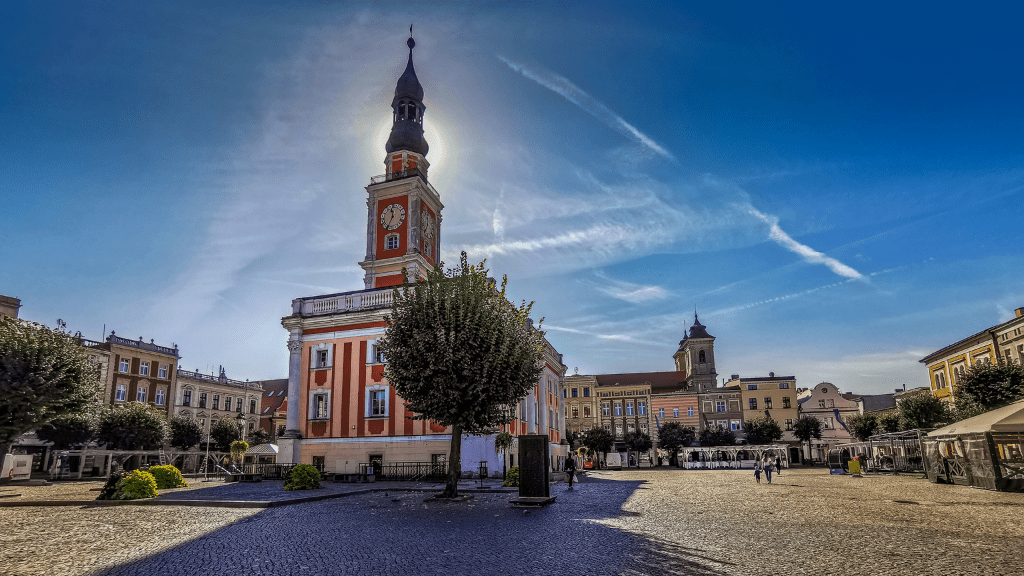 City break z Wrocławia pociągiem Leszno rynek