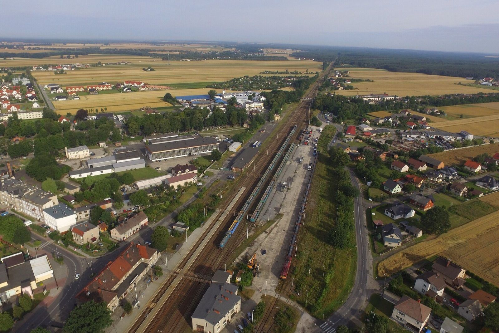 Olesno Śląskie Dworzec Olesno Śląskie