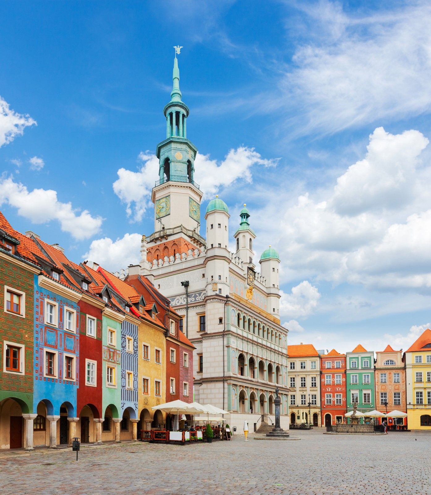 Stary Rynek Poznań Grafika: Stary Rynek w Poznaniu