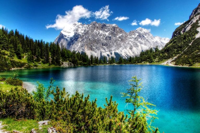 Deutsche Bahn - bilety online Zugspitze Bahn - kolej zębata na najwyższy szczyt Niemiec