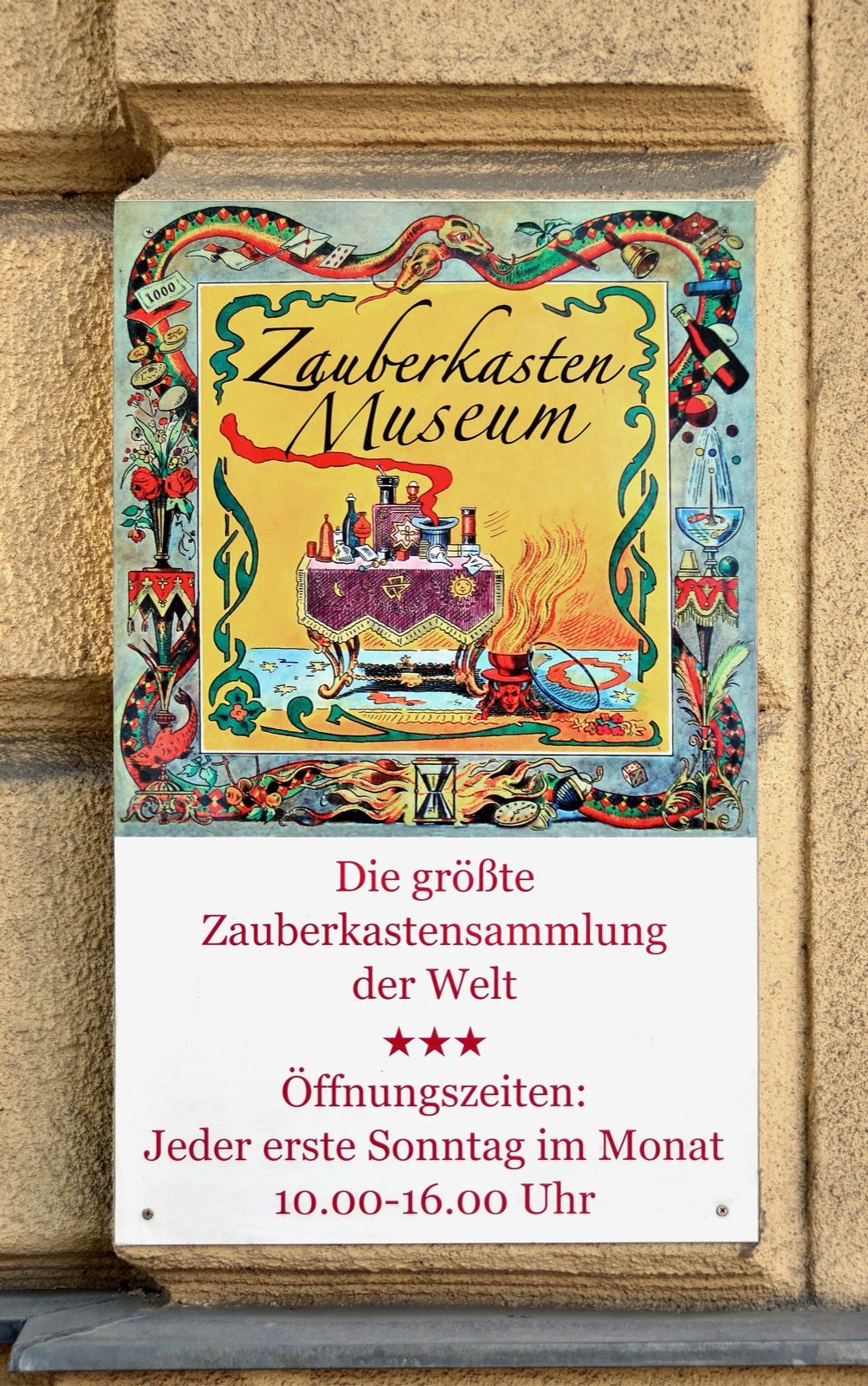 Zauberkasten-Museum, atrakcja w pobliżu dworca Meidling