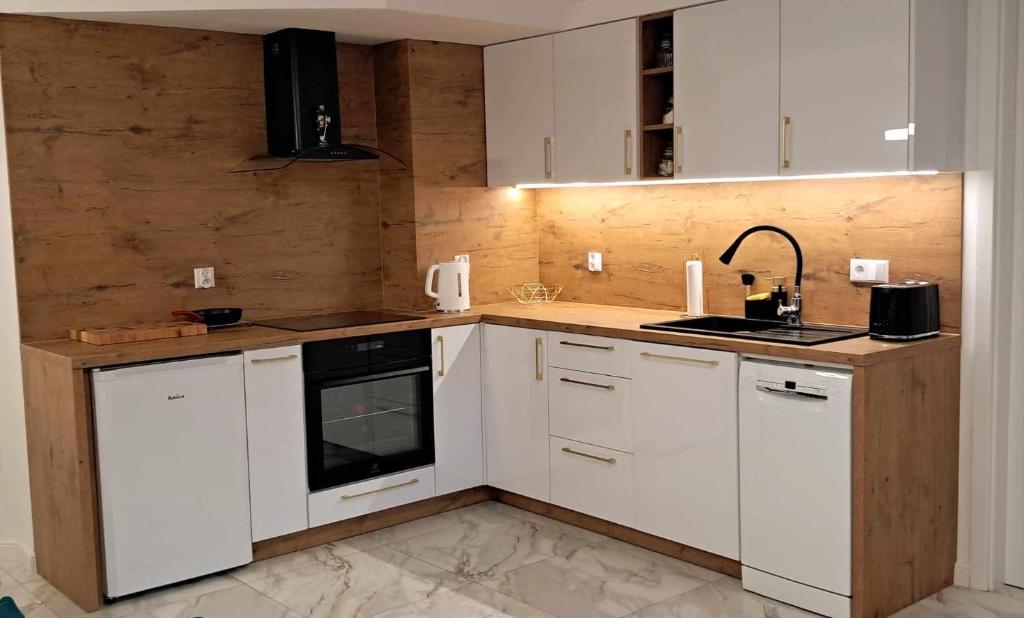 Apartament Pszczółka z ogrodem, nocleg blisko dworca Augustów