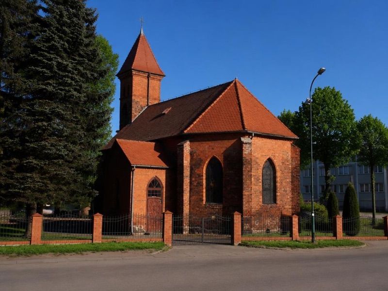 Kościół pw. św. Jerzego, atrakcja w pobliżu dworca Białogard