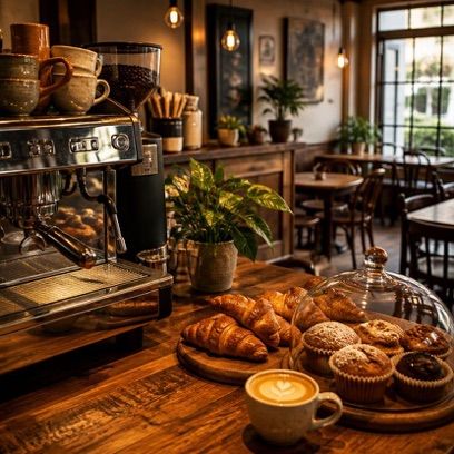 Cafe Espresso, okolice dworca Bochnia