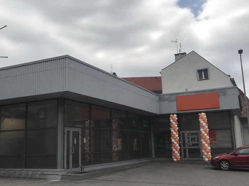 Apteka Gemini, sklep przy dworcu Brzeg