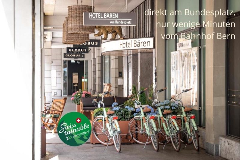 Hotel Bären am Bundesplatz, hotel blisko dworca Bern
