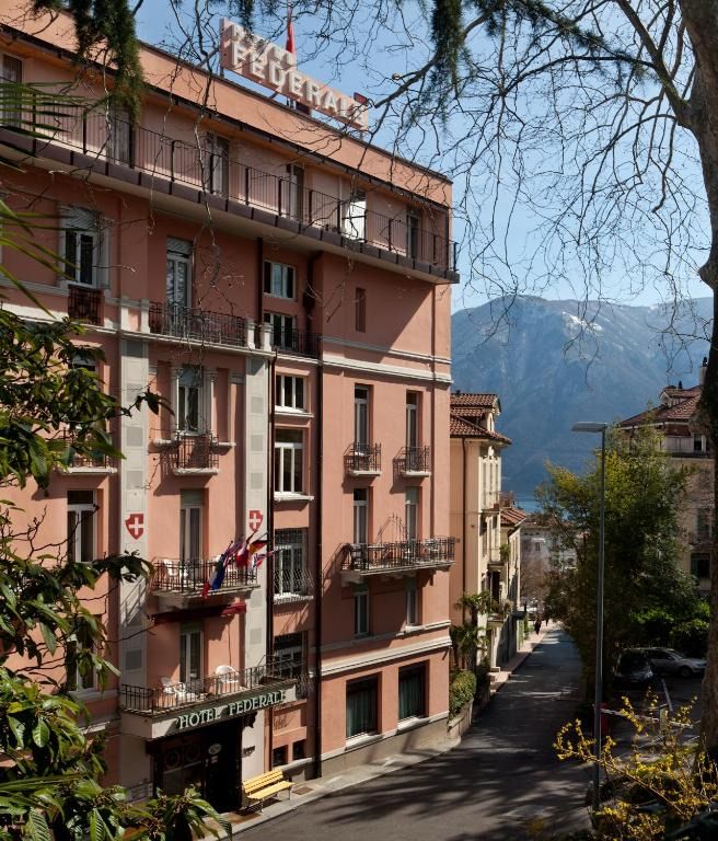 Hotel Federale, hotel blisko dworca Lugano
