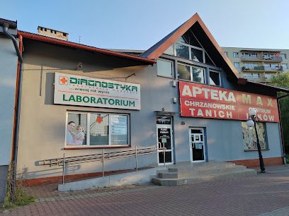 Apteka Max - Chrzanowskie Centrum Tanich Leków, sklep przy dworcu Chrzanów Śródmieście