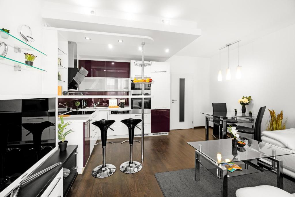 BNB New Beautiful Apartment in the Center of Ostrava with option Garage Parking, nocleg blisko dworca Ostrawa