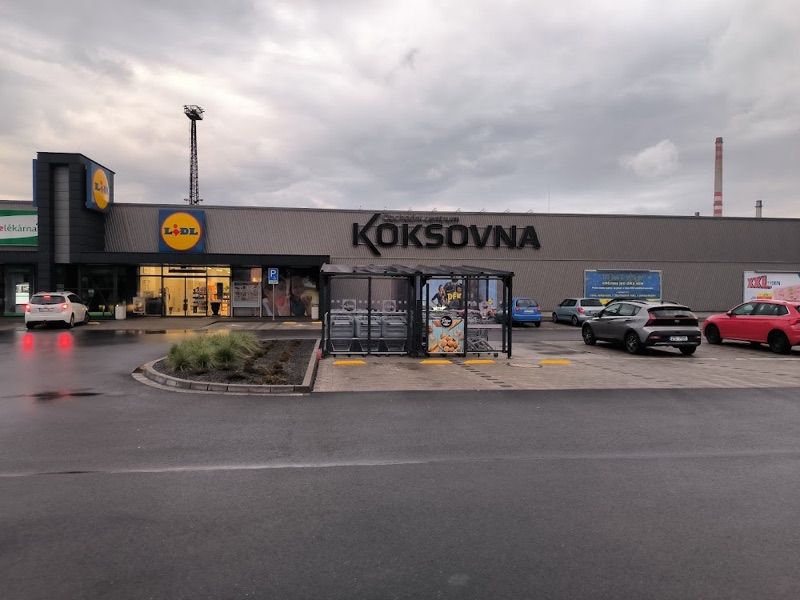 Obchodní centrum KOKSOVNA, galeria handlowa w pobliżu dworca Ostrawa