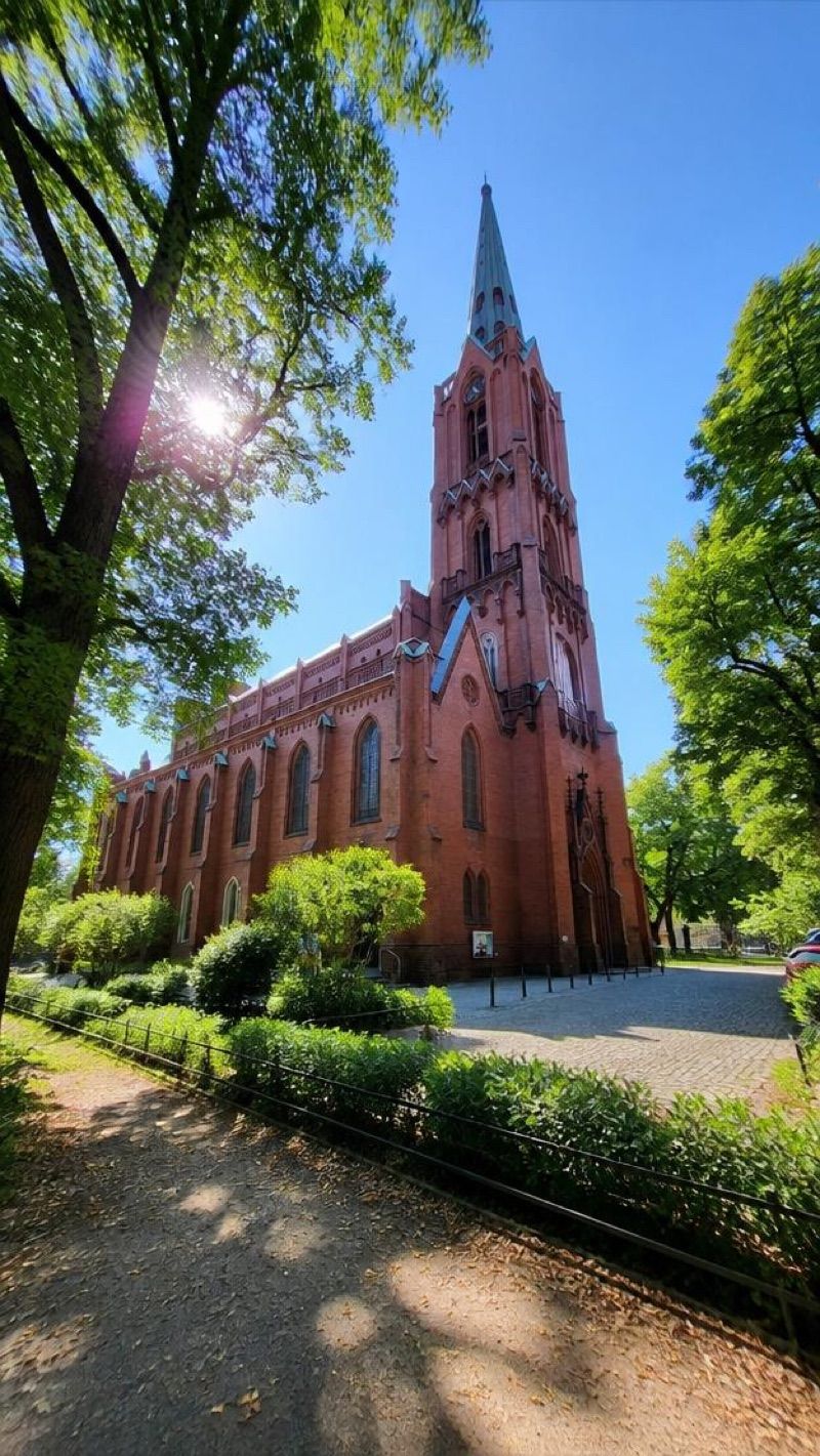 St.-Gertraud-Kirche - Ev. Kirchengemeinde Frankfurt (Oder)-Lebus, atrakcja w pobliżu dworca Bahnhof, Frankfurt (Oder)