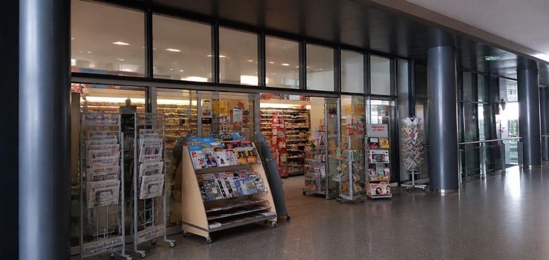 K Kiosk Filiale Frankfurt/Oder, sklep przy dworcu Bahnhof, Frankfurt (Oder)