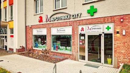 M-Apotheke City, sklep przy dworcu Bahnhof, Frankfurt (Oder)