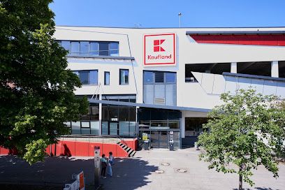 Kaufland, sklep przy dworcu Bahnhof, Frankfurt (Oder)