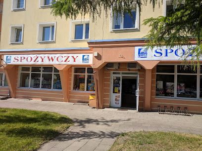 Sklep spożywczy PSS Społem, sklep przy dworcu Giżycko