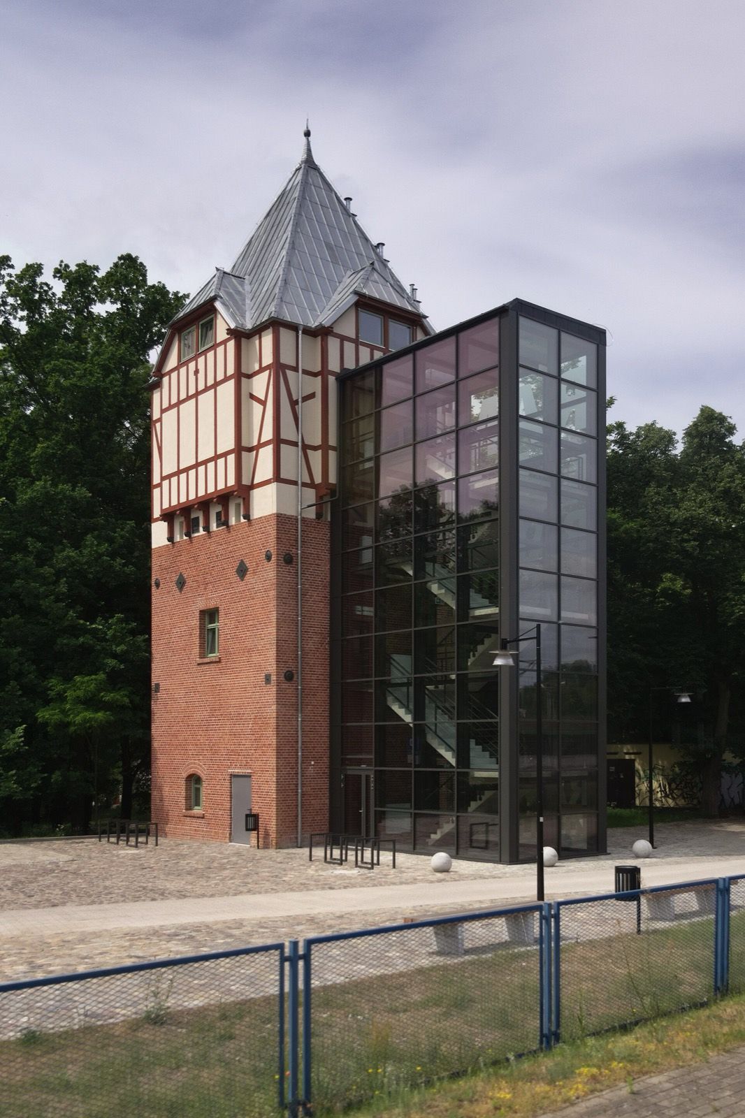 Wieża ciśnień, atrakcja w pobliżu dworca Goleniów