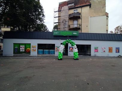 Żabka, sklep przy dworcu Grudziądz