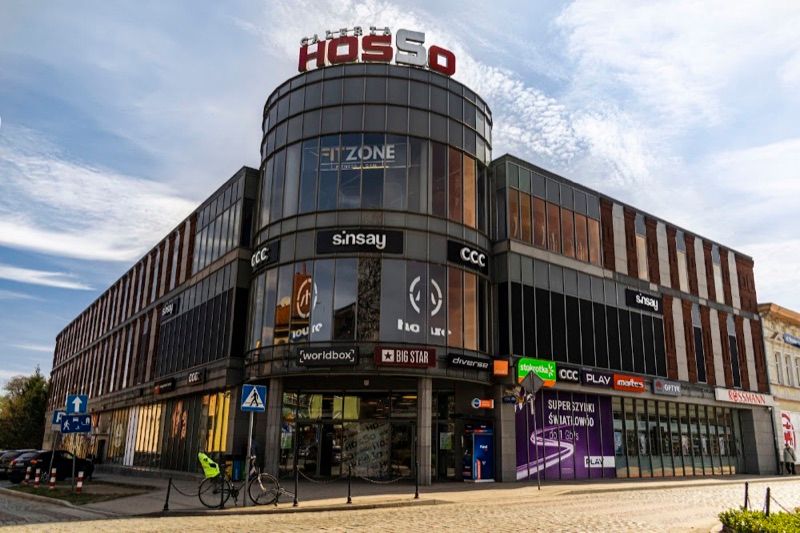 Galeria Hosso, galeria handlowa w pobliżu dworca Gryfice