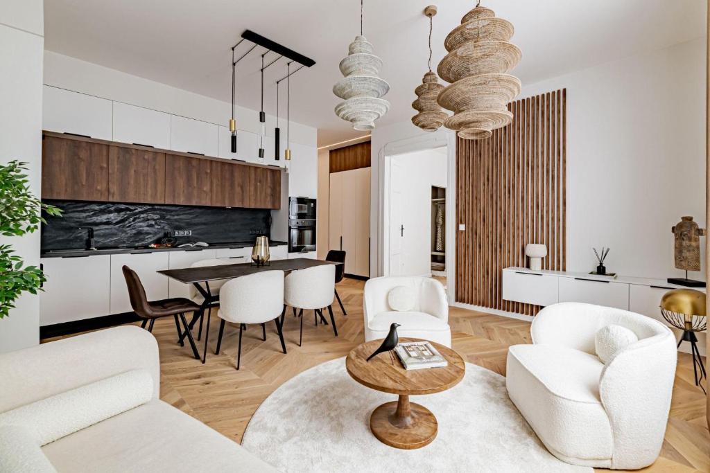 Onyx Oasis - luxury 3 bdrm, nocleg blisko dworca Budapest-Nyugati