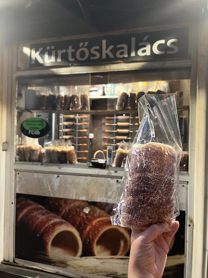 Fitzkey Chimney Cake, sklep przy dworcu Budapest-Nyugati