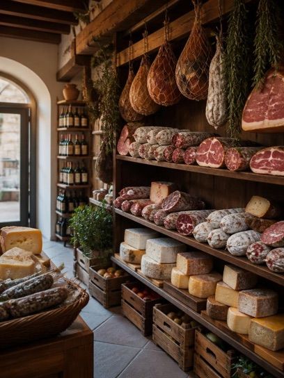 Alimentari e Salumi, sklep przy dworcu Roma Termini