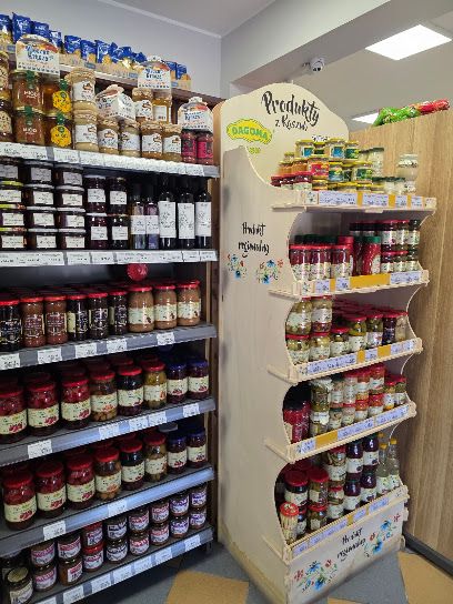 Delikatesy Nadmorskie - Produkty Regionalne Jastarnia STEMAR, sklep przy dworcu Dworzec kolejowy Jastarnia