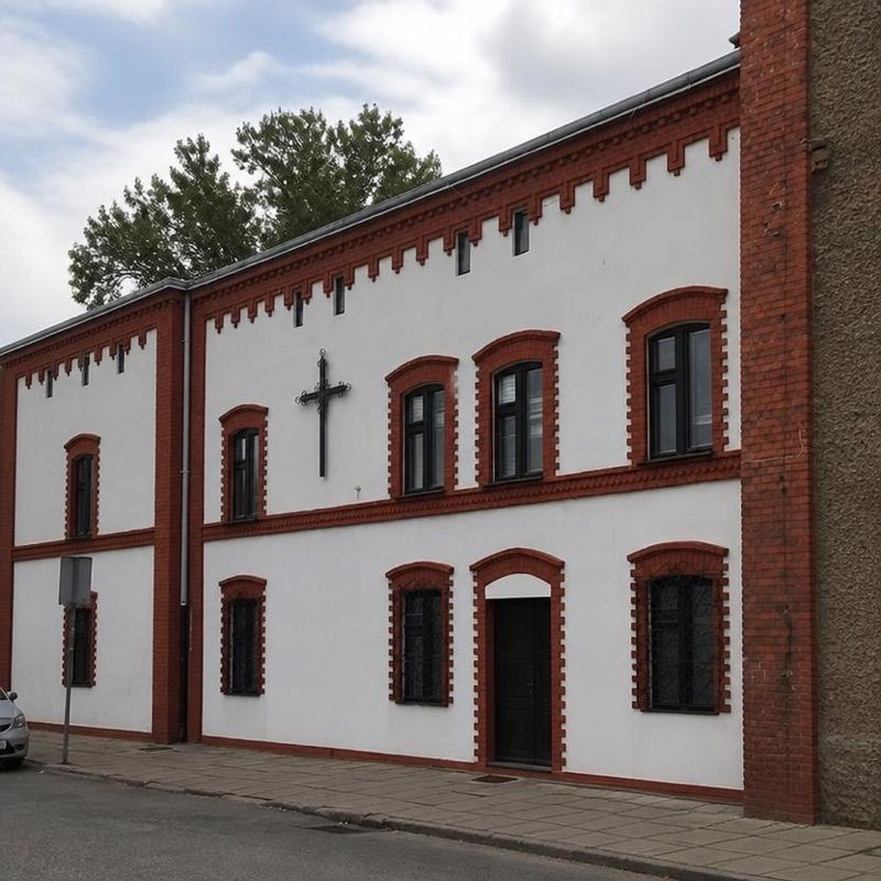 Zbór Zielonoświątkowy w Kluczborku, atrakcja w pobliżu dworca Kluczbork