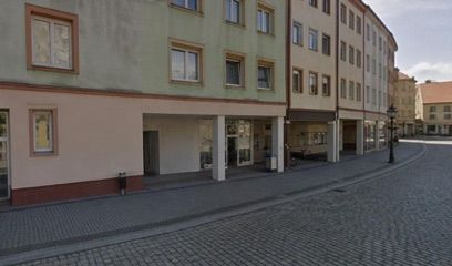 Salonik Prasowy, sklep przy dworcu Kluczbork