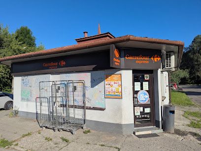 Carrefour Express, sklep przy dworcu Kraków Płaszów