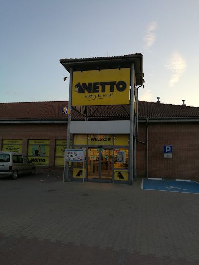 Netto, sklep przy dworcu Krotoszyn