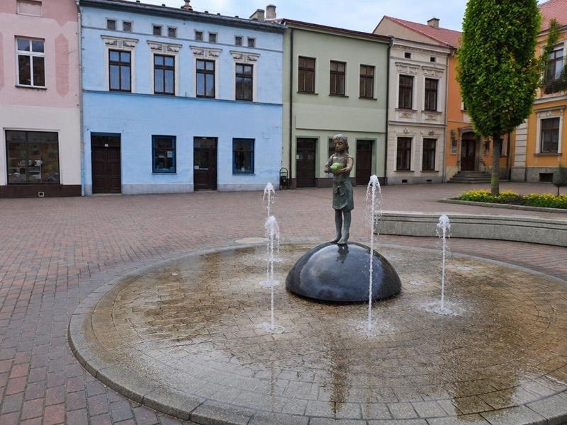 Rynek w Lublińcu, atrakcja w pobliżu dworca Lubliniec