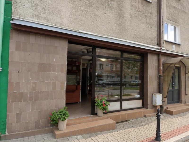 Piekarnia Ścinawica, sklep przy dworcu Międzylesie