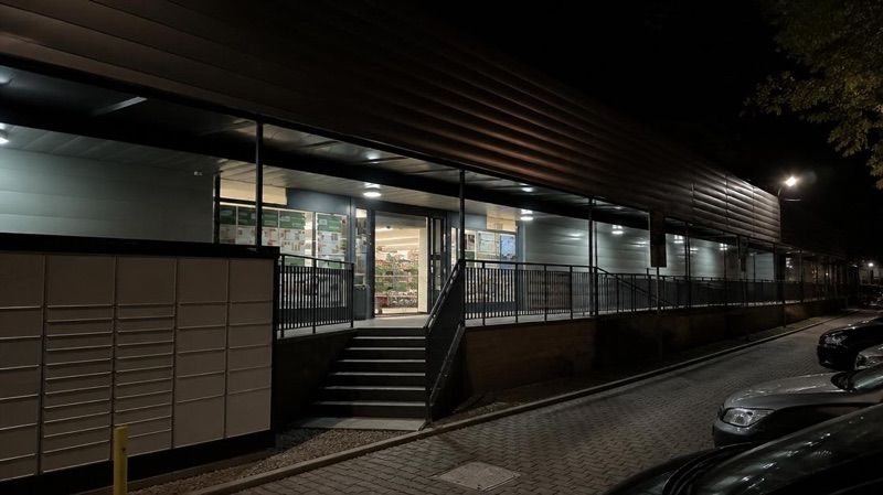 Top Market, sklep przy dworcu Mińsk Mazowiecki