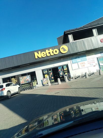 Netto, sklep przy dworcu Muszyna