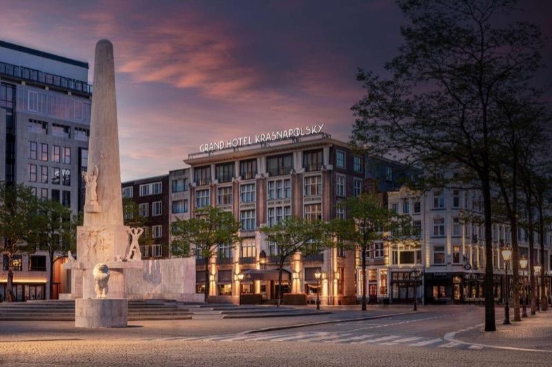 Anantara Grand Hotel Krasnapolsky Amsterdam, hotel blisko dworca Amsterdam Centraal