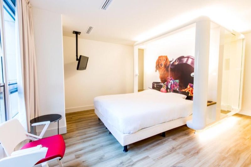 Qbic Amsterdam WTC, hotel blisko dworca Amsterdam Zuid