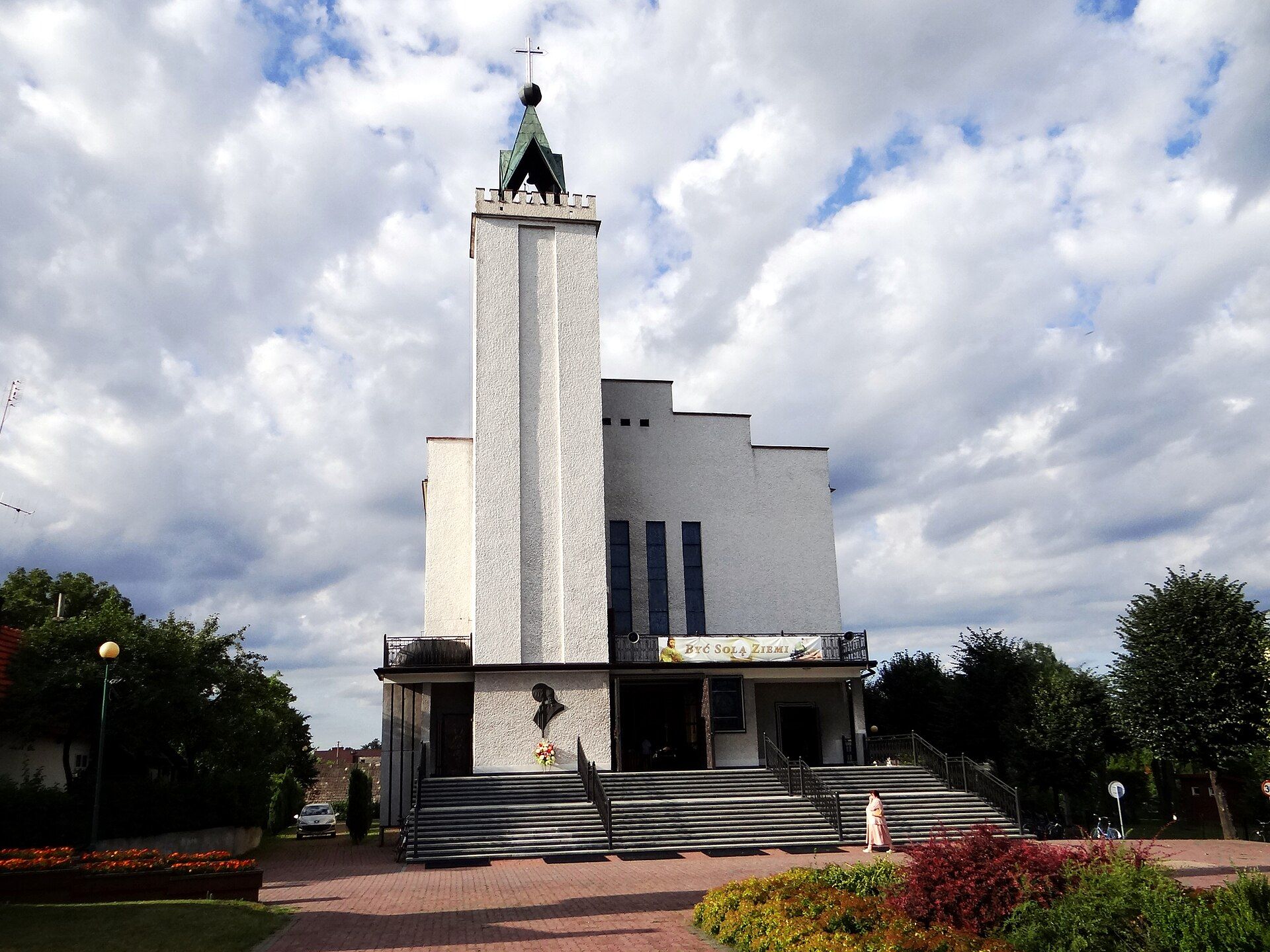 Our Lady Queen of Poland church in Ruda Łańcucka, atrakcja w pobliżu dworca Nowa Sarzyna