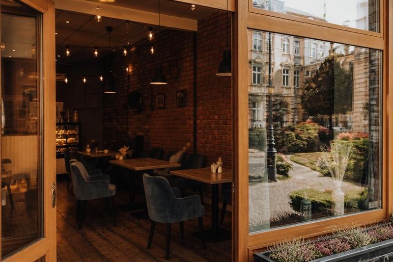 Cafe Wanilia, okolice dworca Nowa Sól