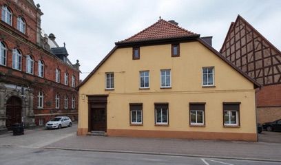 Apteka Eskulap, sklep przy dworcu Nowe Drezdenko