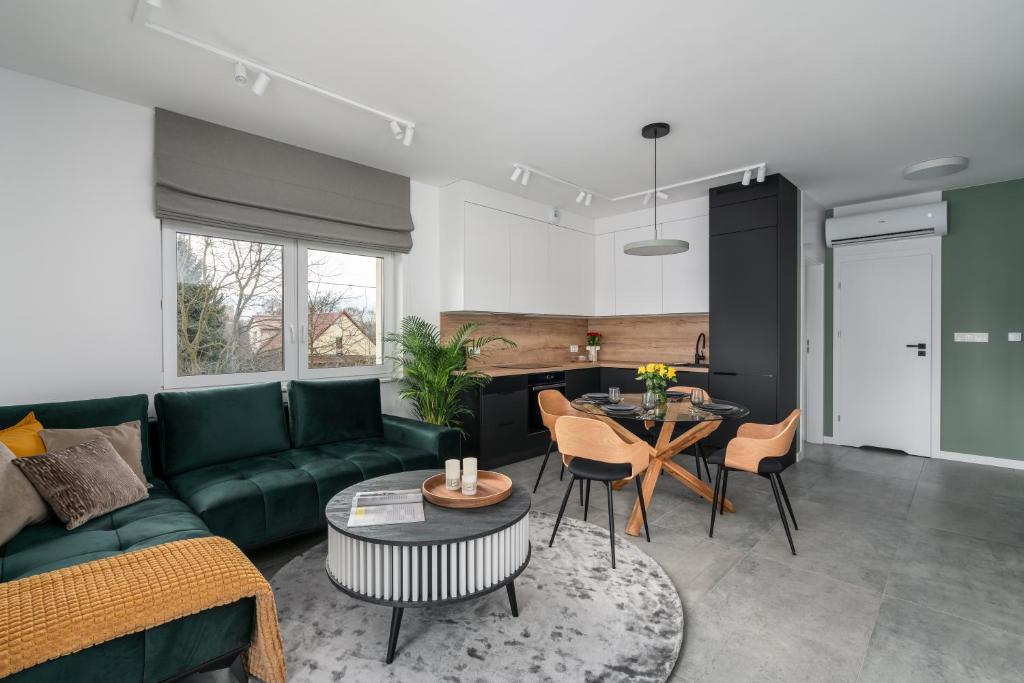 Green Heaven Modern Suites, nocleg blisko dworca Oława Zachodnia
